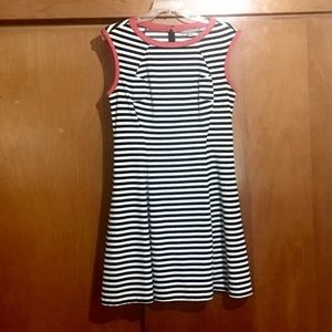 COPY - Valerie Stevens Striped Midi Dress
